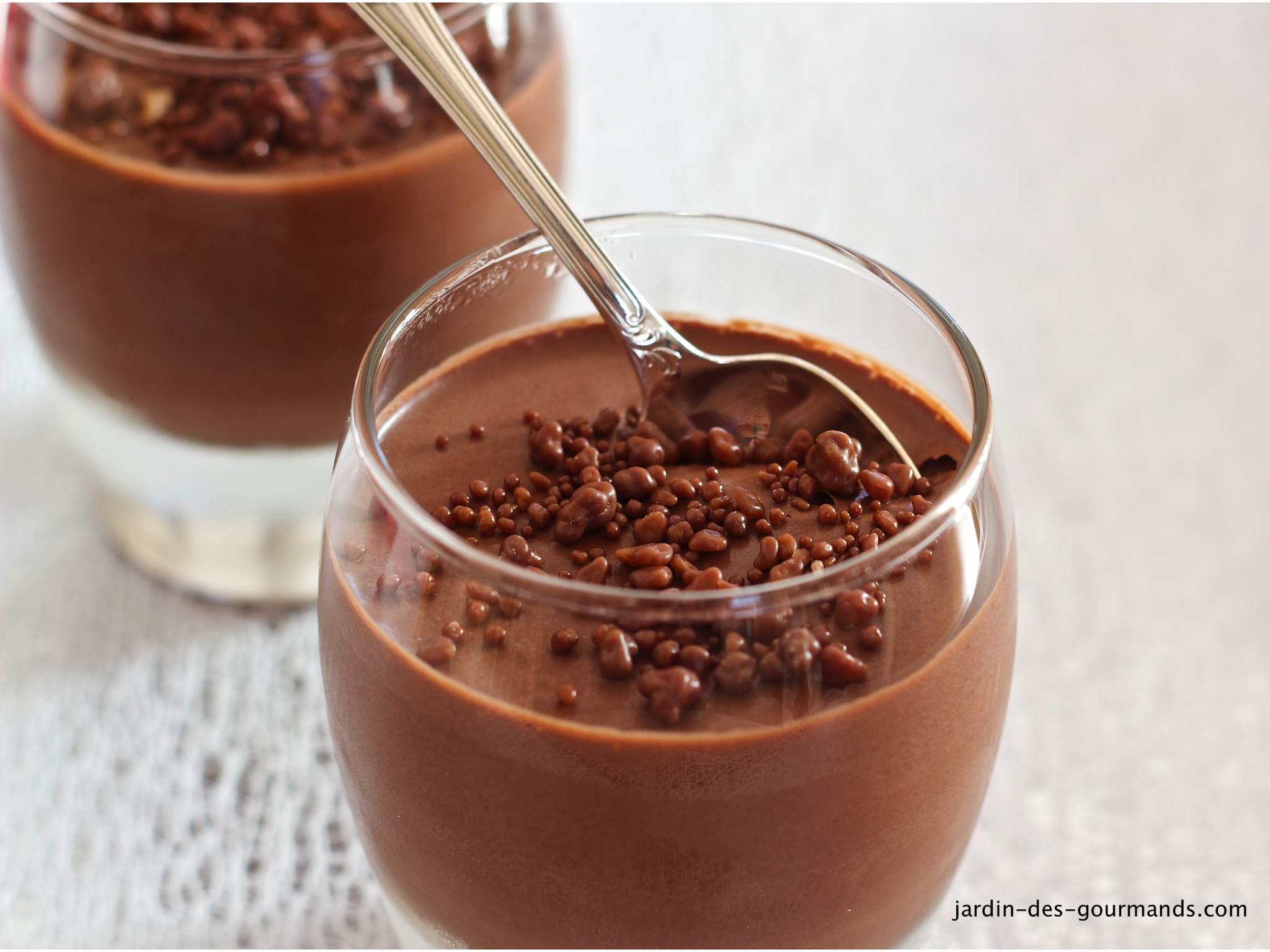 Mousse au Chocolat - Jardin des gourmands