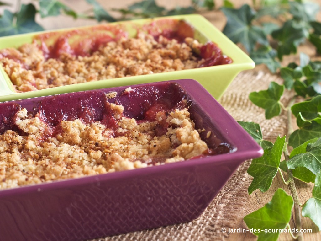 CRUMBLE aux prunes 4