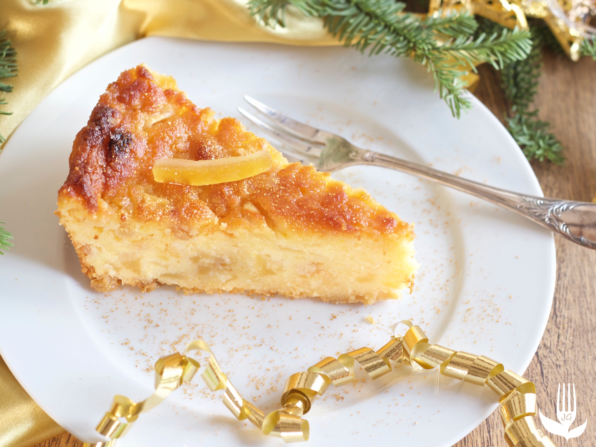 Gateau De Polenta Aux Pommes Jardin Des Gourmands