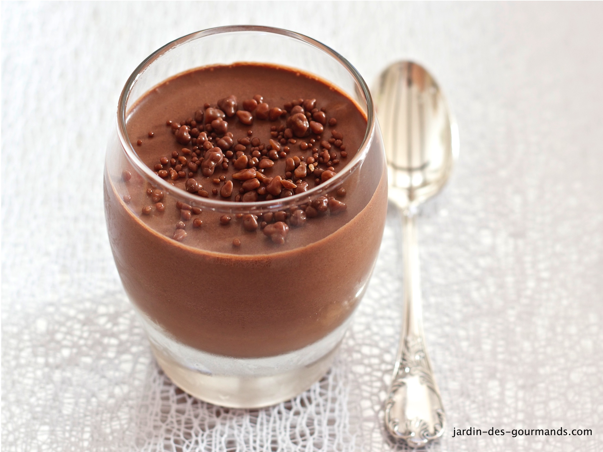 Mousse au Chocolat - Jardin des gourmands